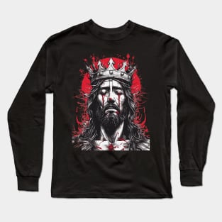 Jesus Christ the Man of Sorrows Long Sleeve T-Shirt